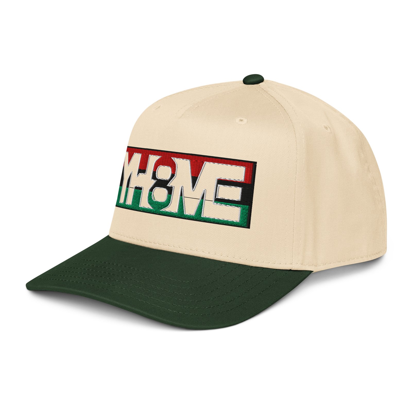 5 panel cap angle 19