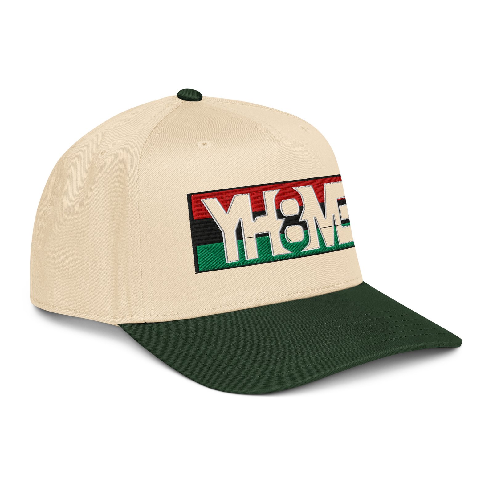 5 panel cap angle 20