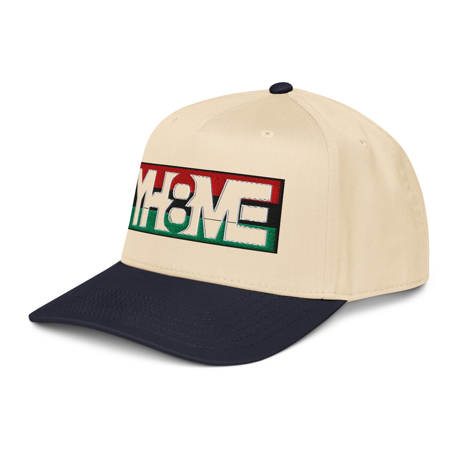 5 panel cap angle 15