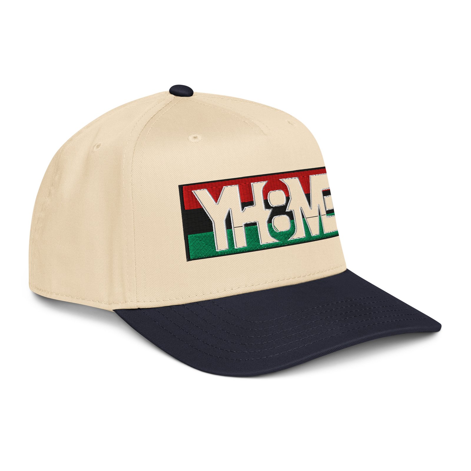 5 panel cap angle 16