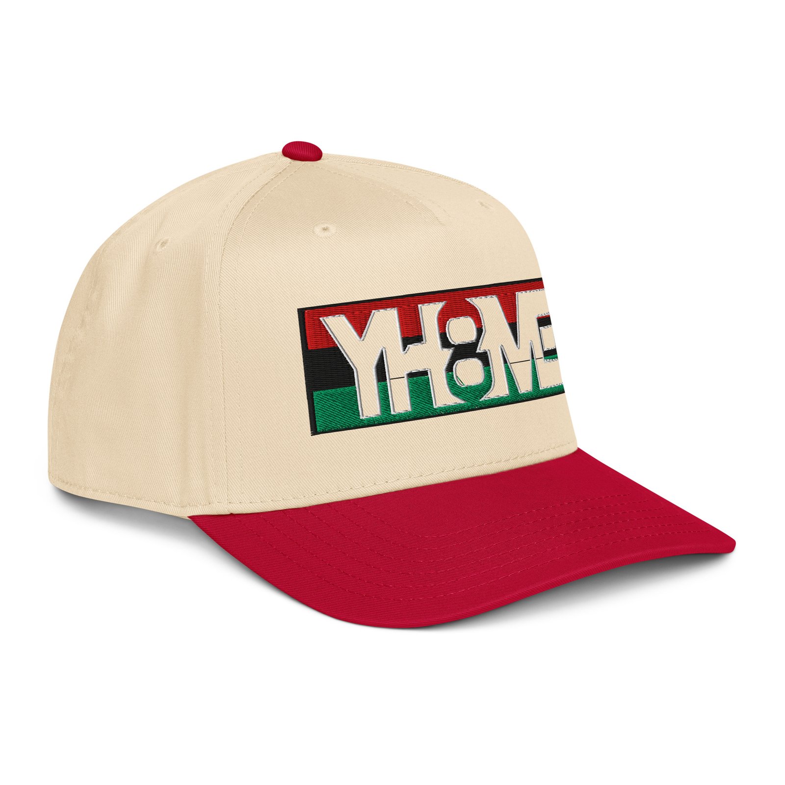 5 panel cap angle 12