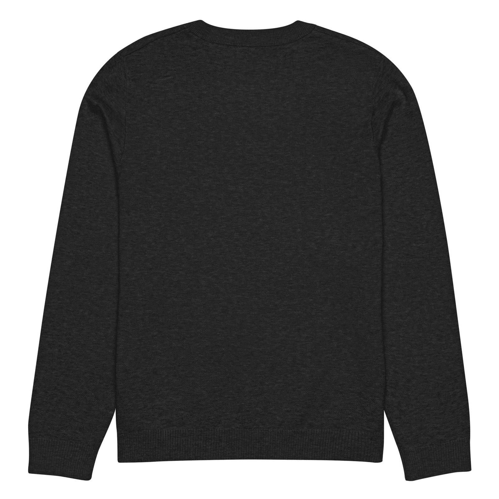 YH8ME WHITE LOGO KNITTED CREW NECK SWEATER angle 4