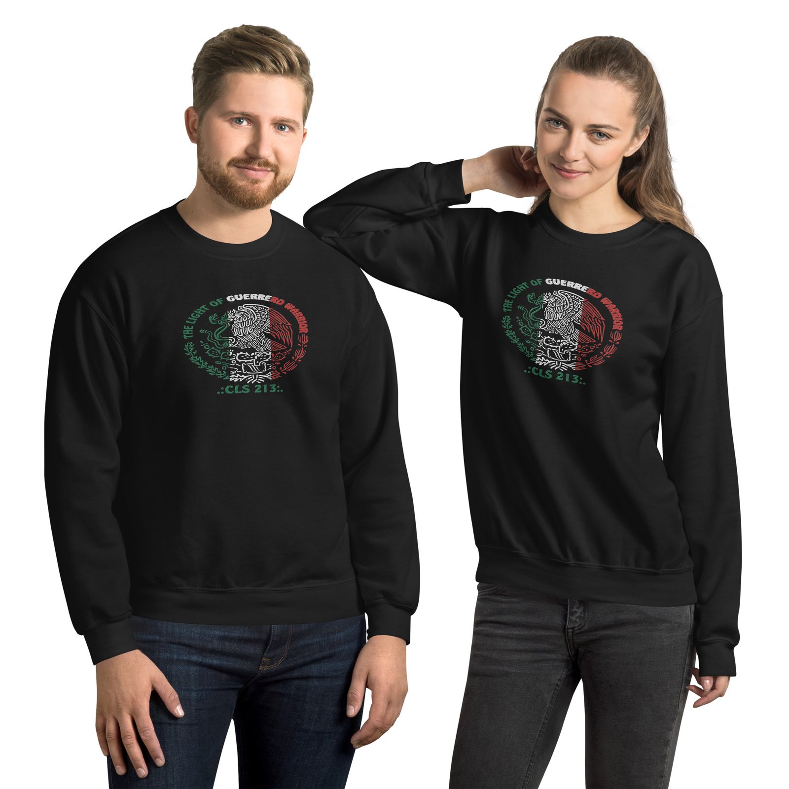 THE LIGHT OF GUERREO WARRIOR (GREEN) (FRONT EMBROIDERED) angle 30