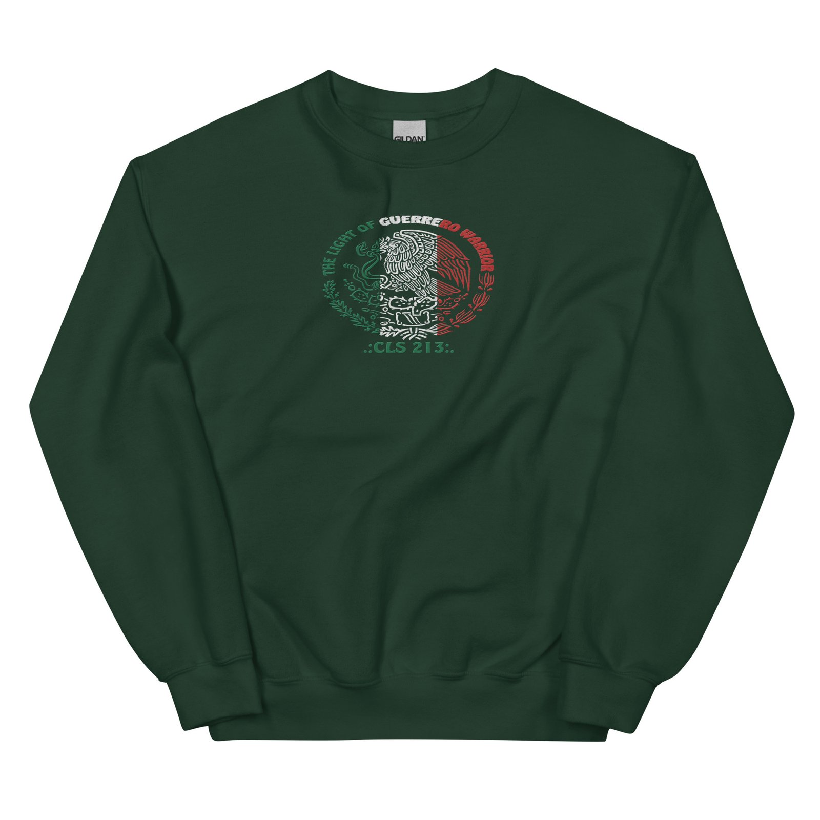 THE LIGHT OF GUERREO WARRIOR (GREEN) (FRONT EMBROIDERED) angle 7