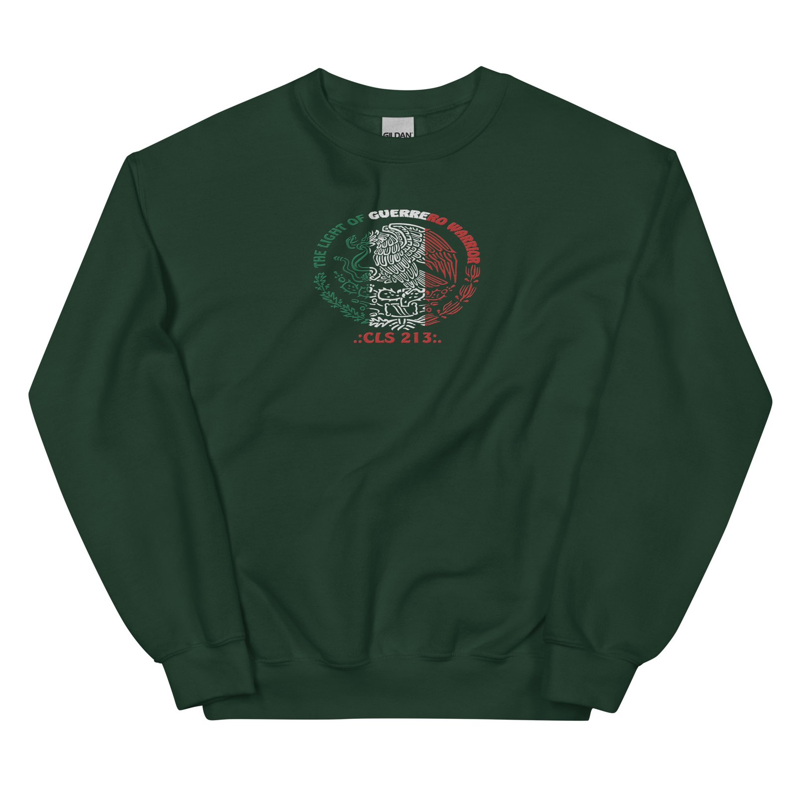 THE LIGHT OF GUERREO WARRIOR (RED) (FRONT EMBROIDERED) angle 7