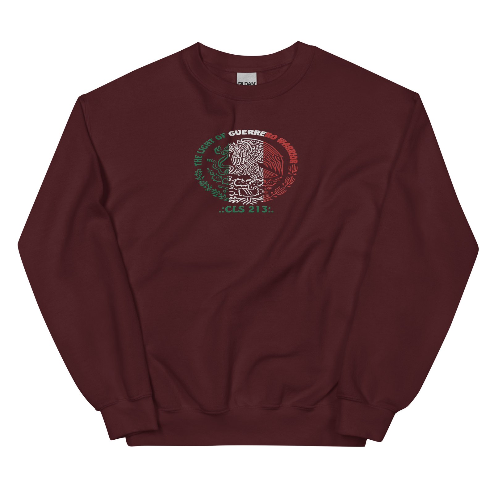 THE LIGHT OF GUERREO WARRIOR (GREEN) (FRONT EMBROIDERED) angle 5
