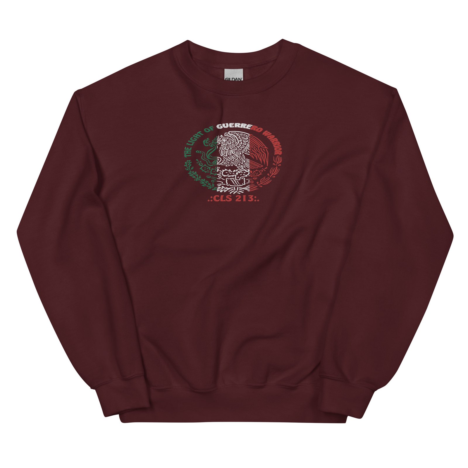 THE LIGHT OF GUERREO WARRIOR (RED) (FRONT EMBROIDERED) angle 5
