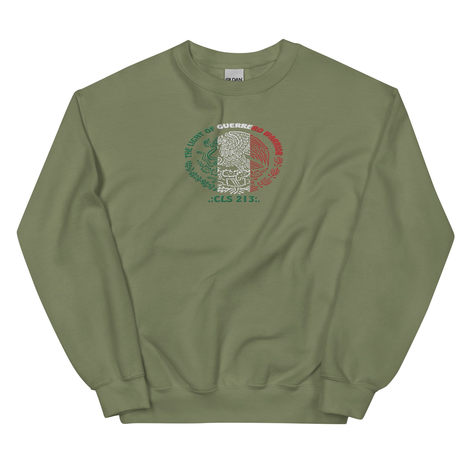 THE LIGHT OF GUERREO WARRIOR (GREEN) (FRONT EMBROIDERED) angle 17
