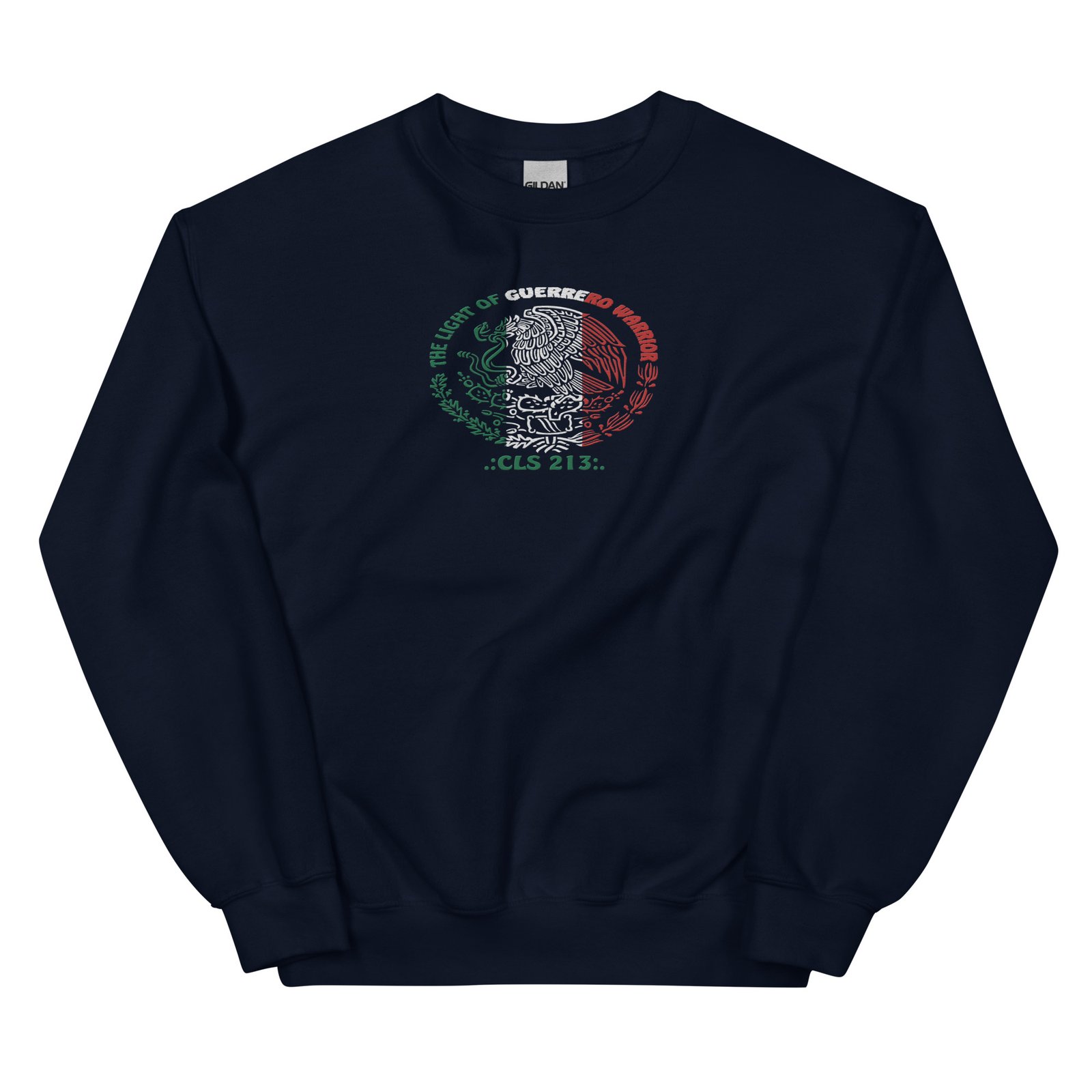 THE LIGHT OF GUERREO WARRIOR (GREEN) (FRONT EMBROIDERED) angle 3