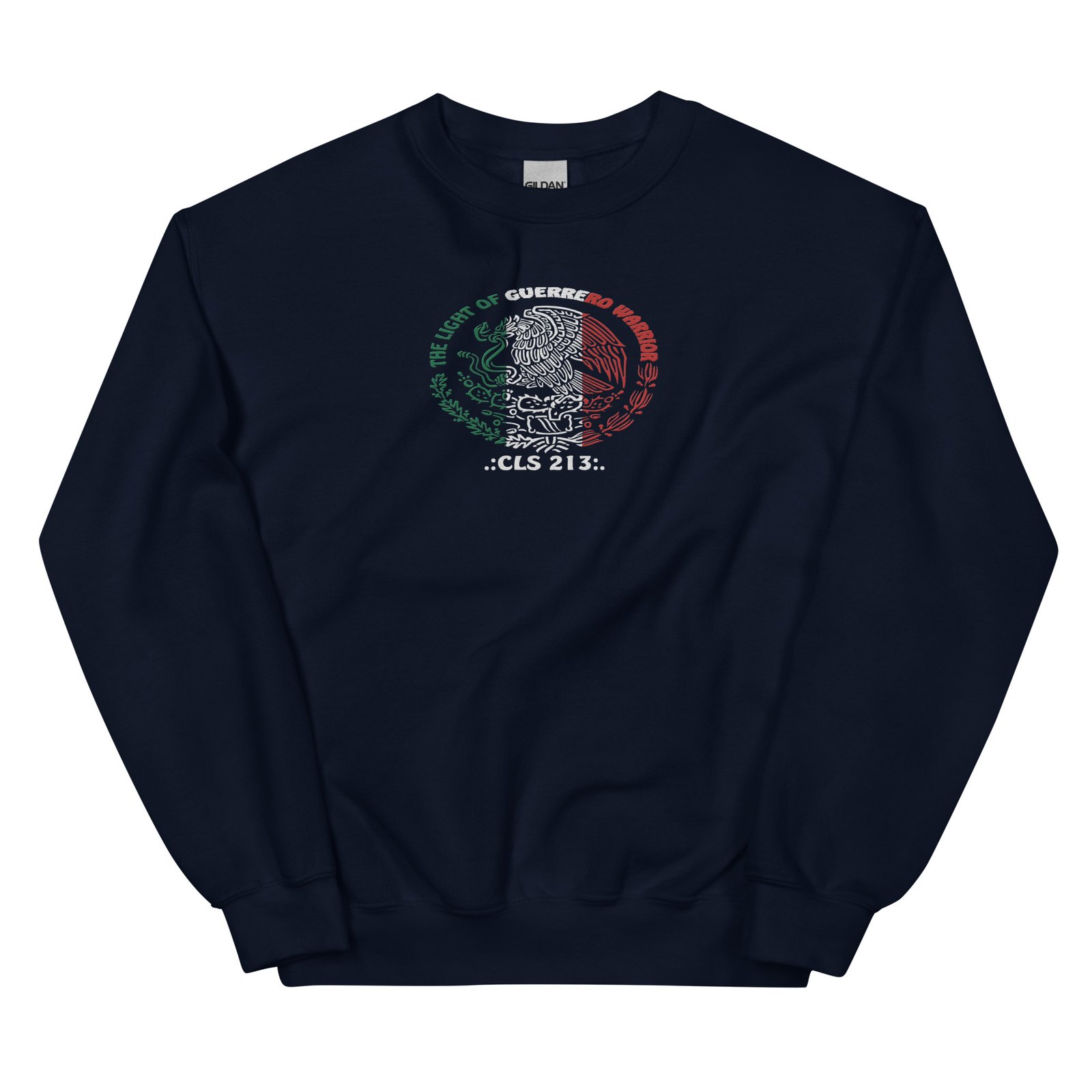 THE LIGHT OF GUERRERO WARRIOR (WHITE) (FRONT EMBROIDERED) angle 3