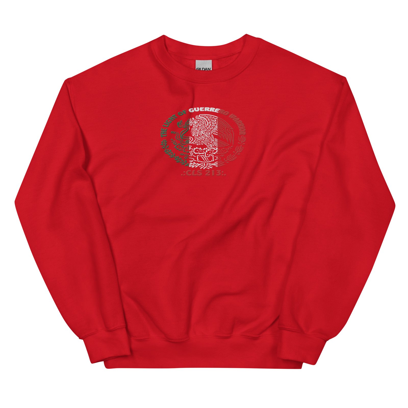 THE LIGHT OF GUERREO WARRIOR (RED) (FRONT EMBROIDERED) angle 9