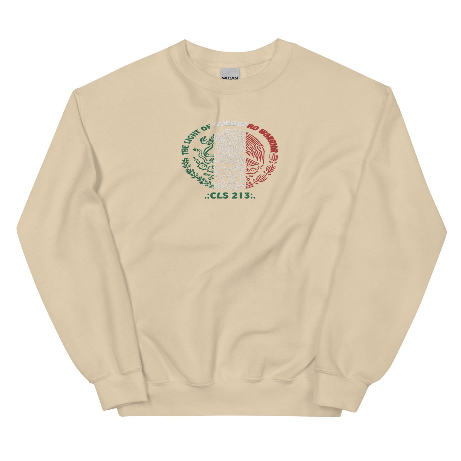 THE LIGHT OF GUERREO WARRIOR (GREEN) (FRONT EMBROIDERED) angle 23