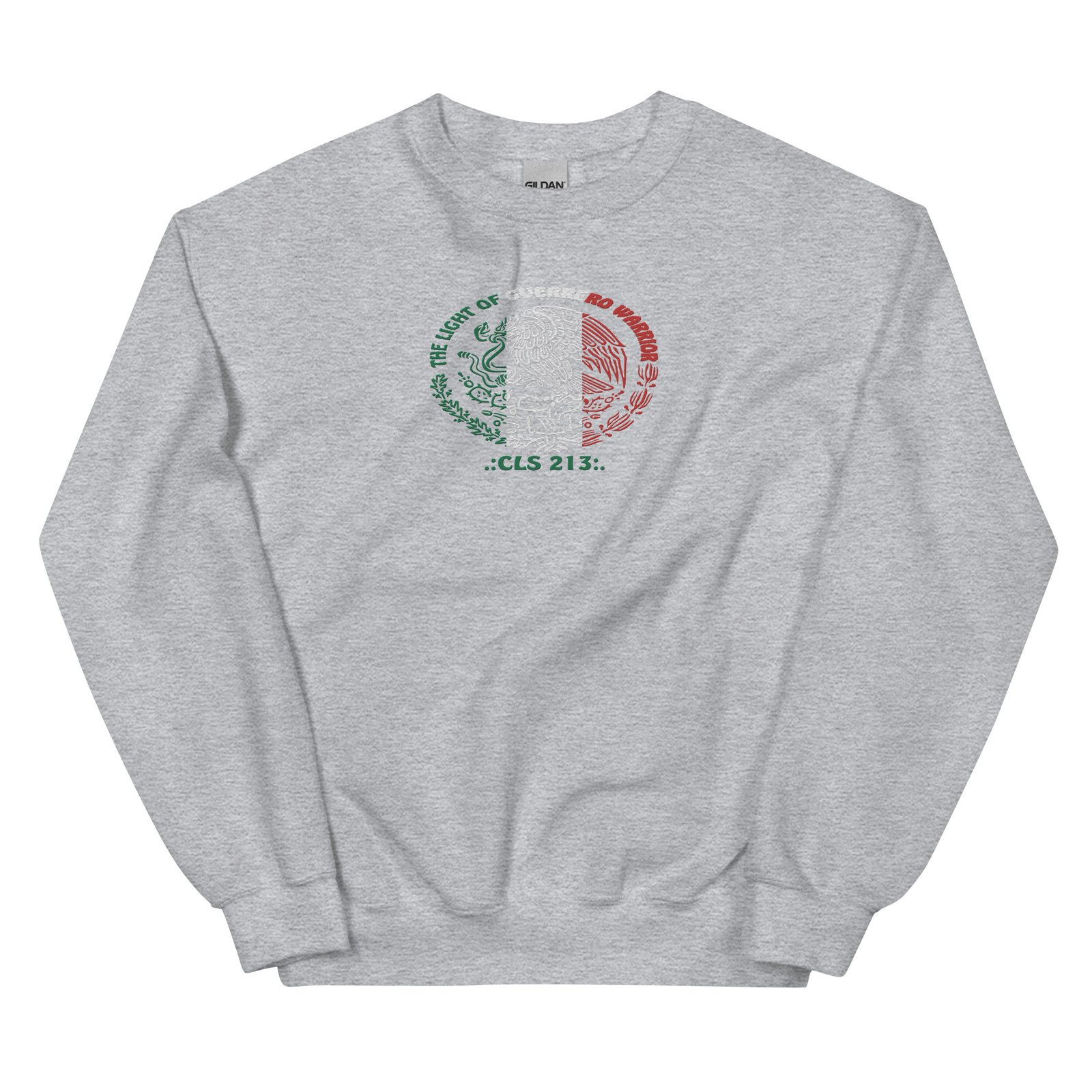 THE LIGHT OF GUERREO WARRIOR (GREEN) (FRONT EMBROIDERED) angle 21