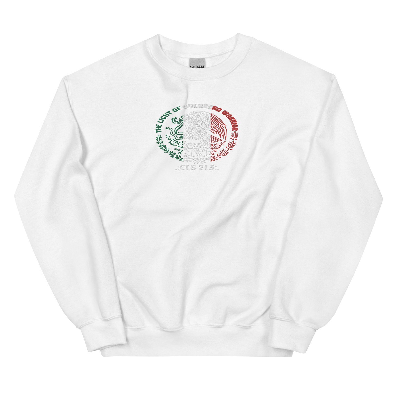 THE LIGHT OF GUERRERO WARRIOR (WHITE) (FRONT EMBROIDERED) angle 27