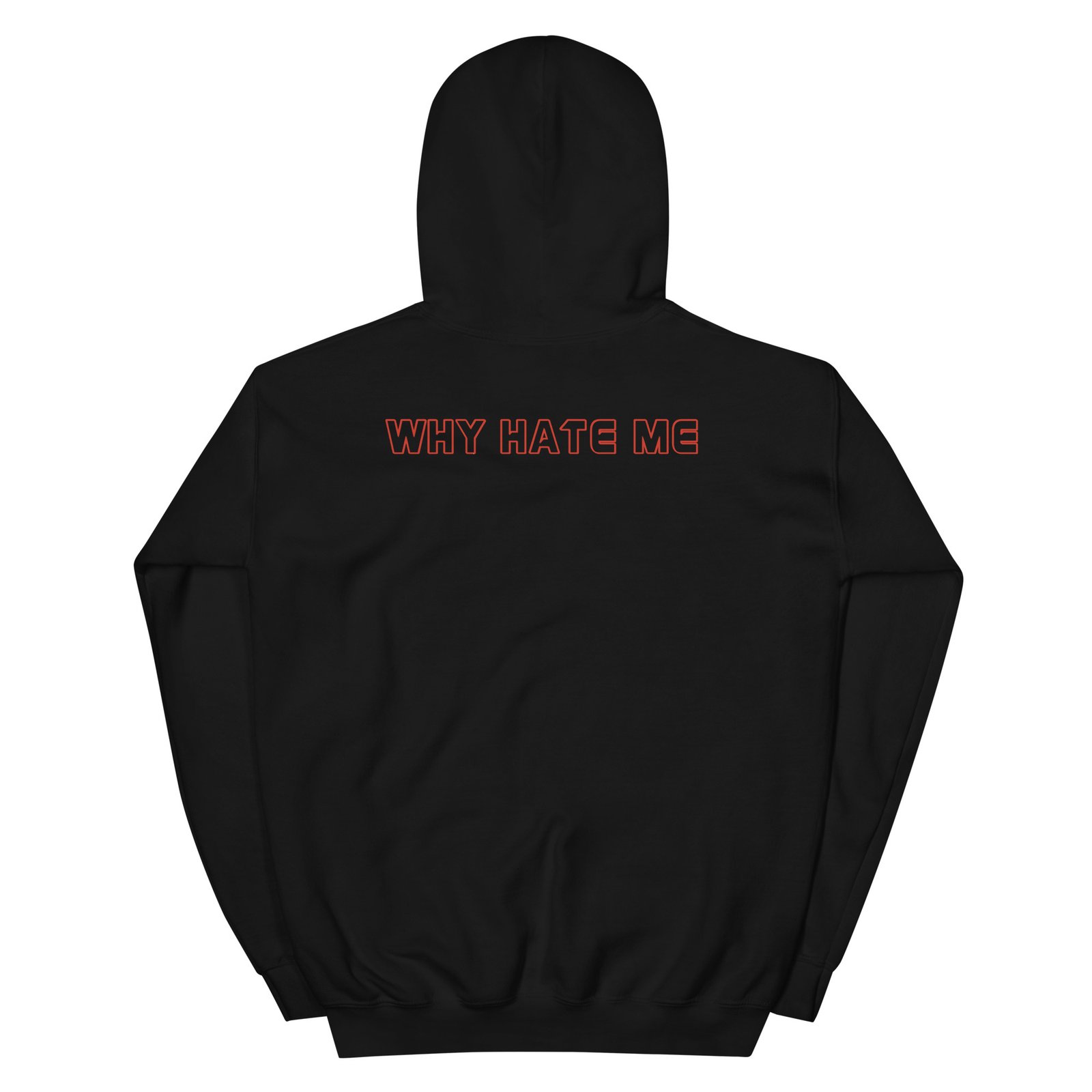 YH8ME HOODIE RED LOGO (FRONT EMBROIDERED) angle 3