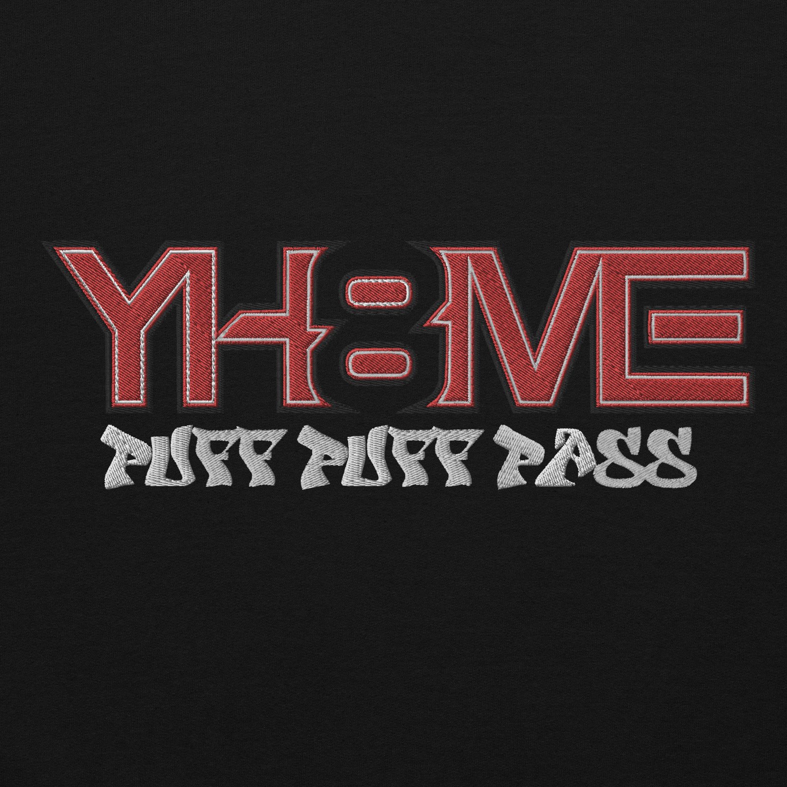 YH8ME PUFF PUFF PASS (FRONT EMBROIDERED) angle 2