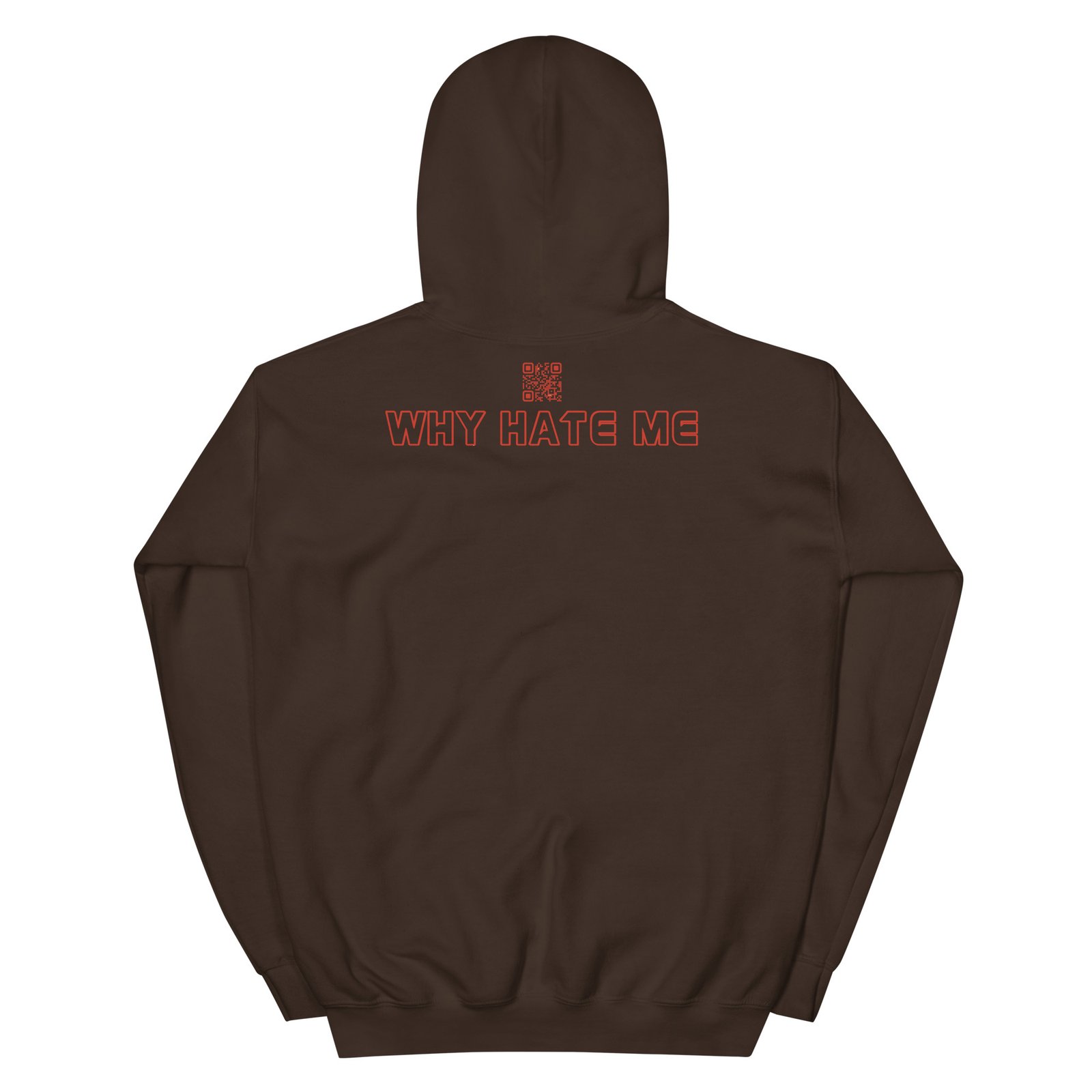 YH8ME BLACK PRIDE CUT OUT HOODIE (FRONT EMBRIODERED) angle 9