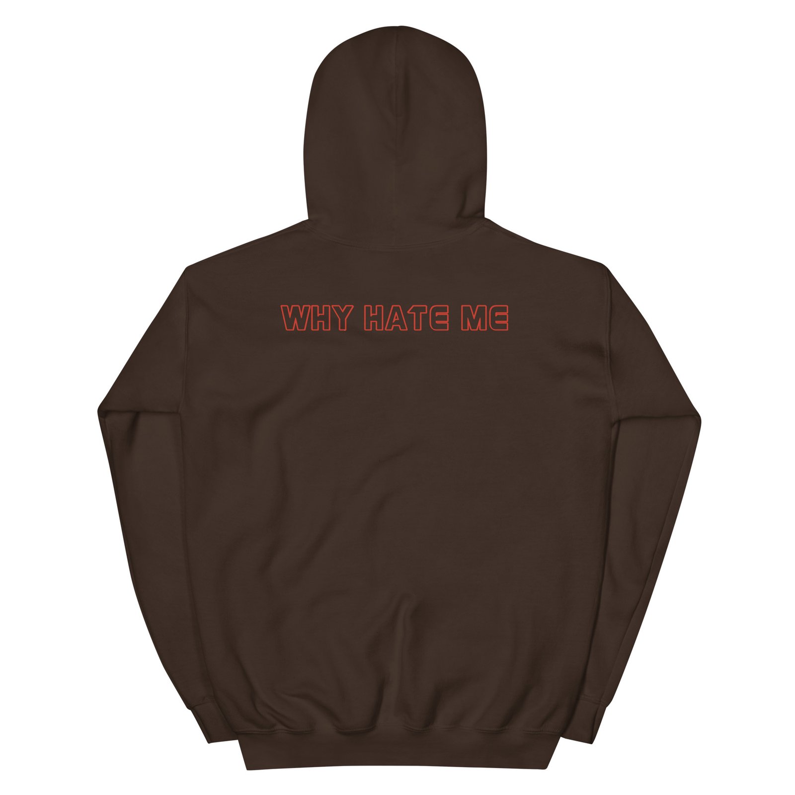 YH8ME HOODIE RED LOGO (FRONT EMBROIDERED) angle 9