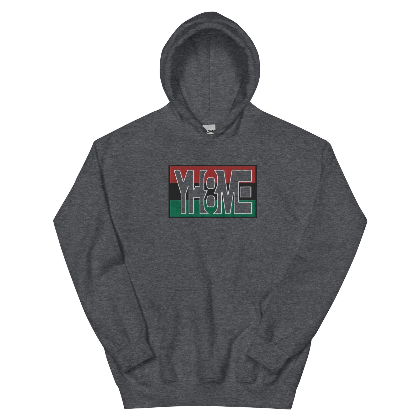 YH8ME BLACK PRIDE CUT OUT HOODIE (FRONT EMBRIODERED) angle 12