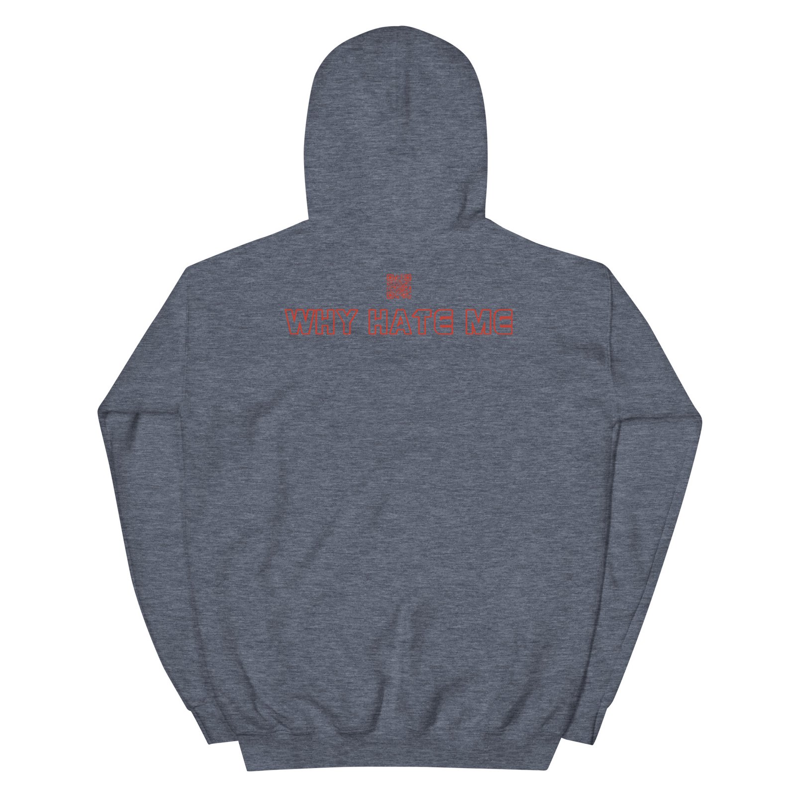 YH8ME CHOOSE LOVE HOODIE (FRONT EMBROIDERED) angle 10