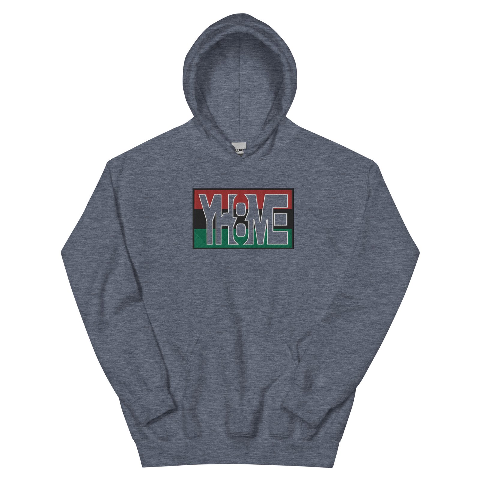 YH8ME BLACK PRIDE CUT OUT HOODIE (FRONT EMBRIODERED) angle 18