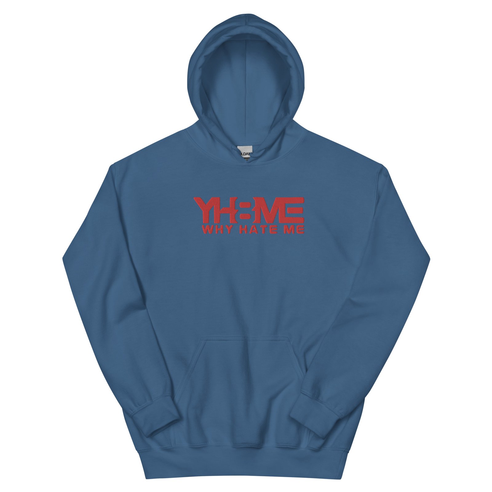 YH8ME HOODIE RED LOGO (FRONT EMBROIDERED) angle 16
