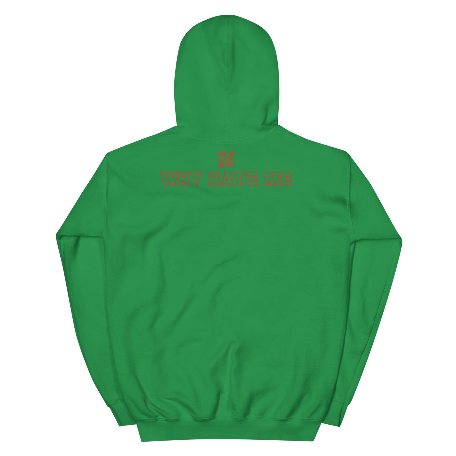 YH8ME BLACK PRIDE CUT OUT HOODIE (FRONT EMBRIODERED) angle 21