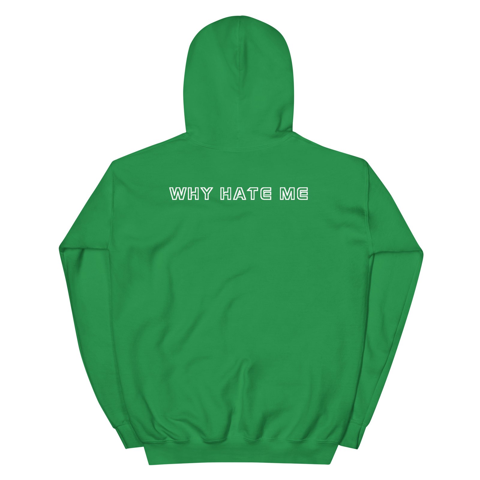 YH8ME HOODIE WHITE LOGO (FRONT EMBROIDERED) angle 21