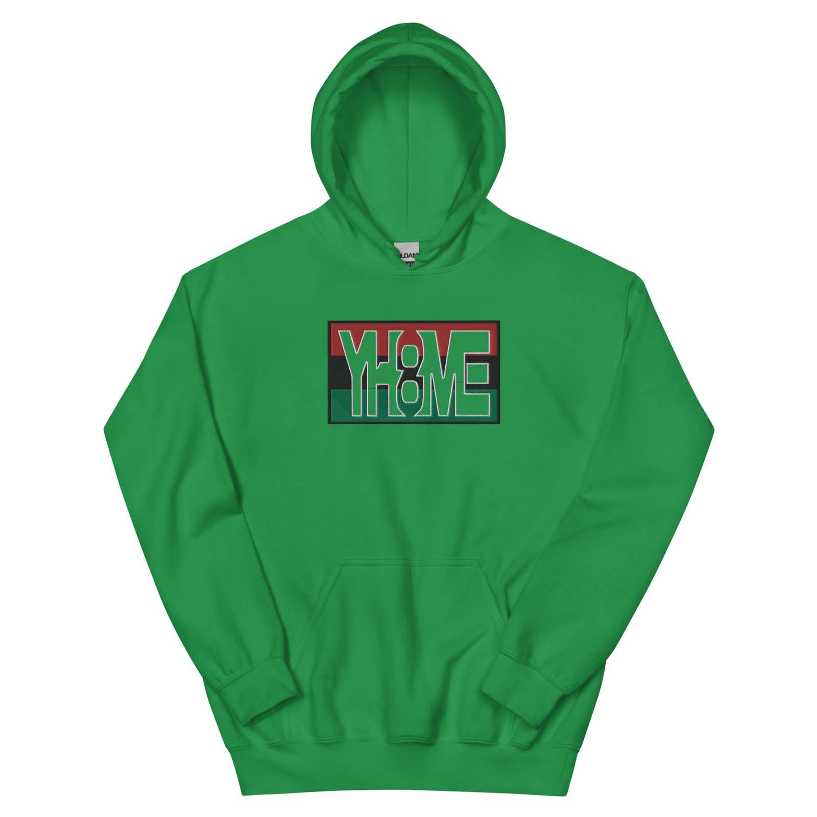 YH8ME BLACK PRIDE CUT OUT HOODIE (FRONT EMBRIODERED) angle 20