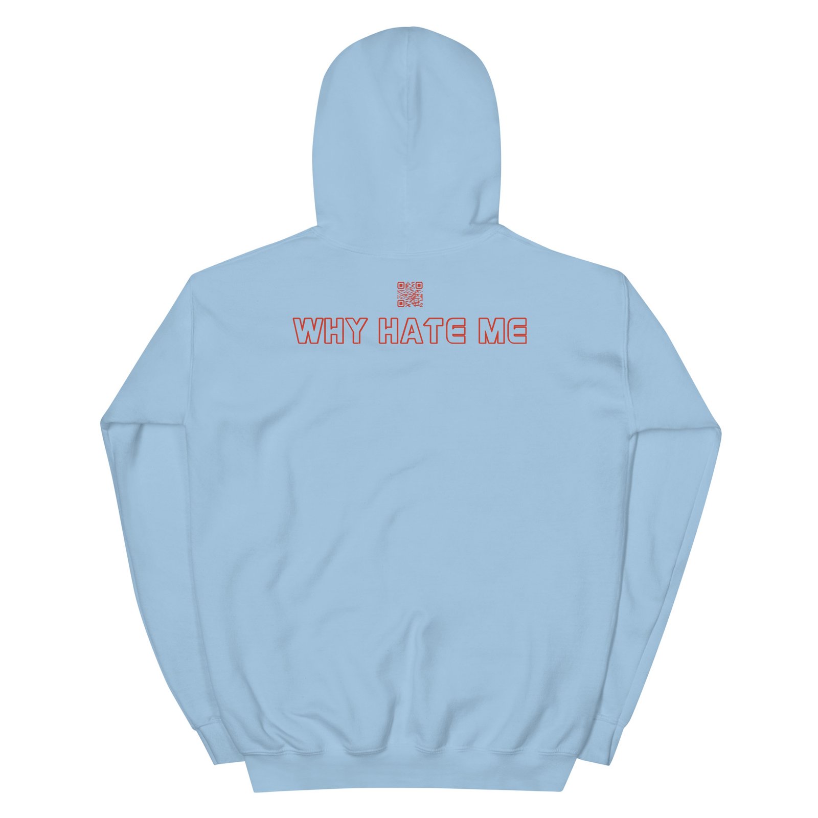 YH8ME GOD LOVES ME HOODIE (FRONT EMBROIDERED) angle 27