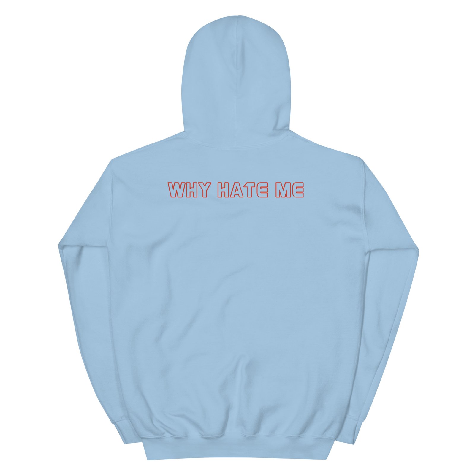 YH8ME HOODIE RED LOGO (FRONT EMBROIDERED) angle 27