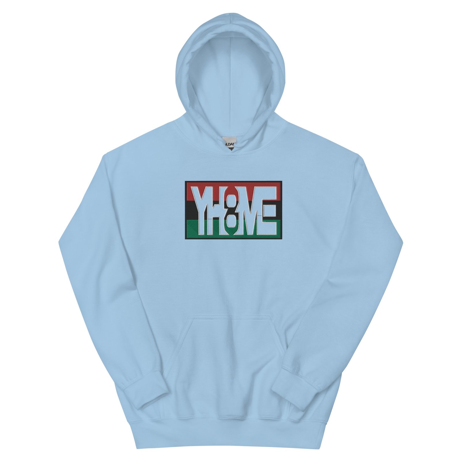 YH8ME BLACK PRIDE CUT OUT HOODIE (FRONT EMBRIODERED) angle 26