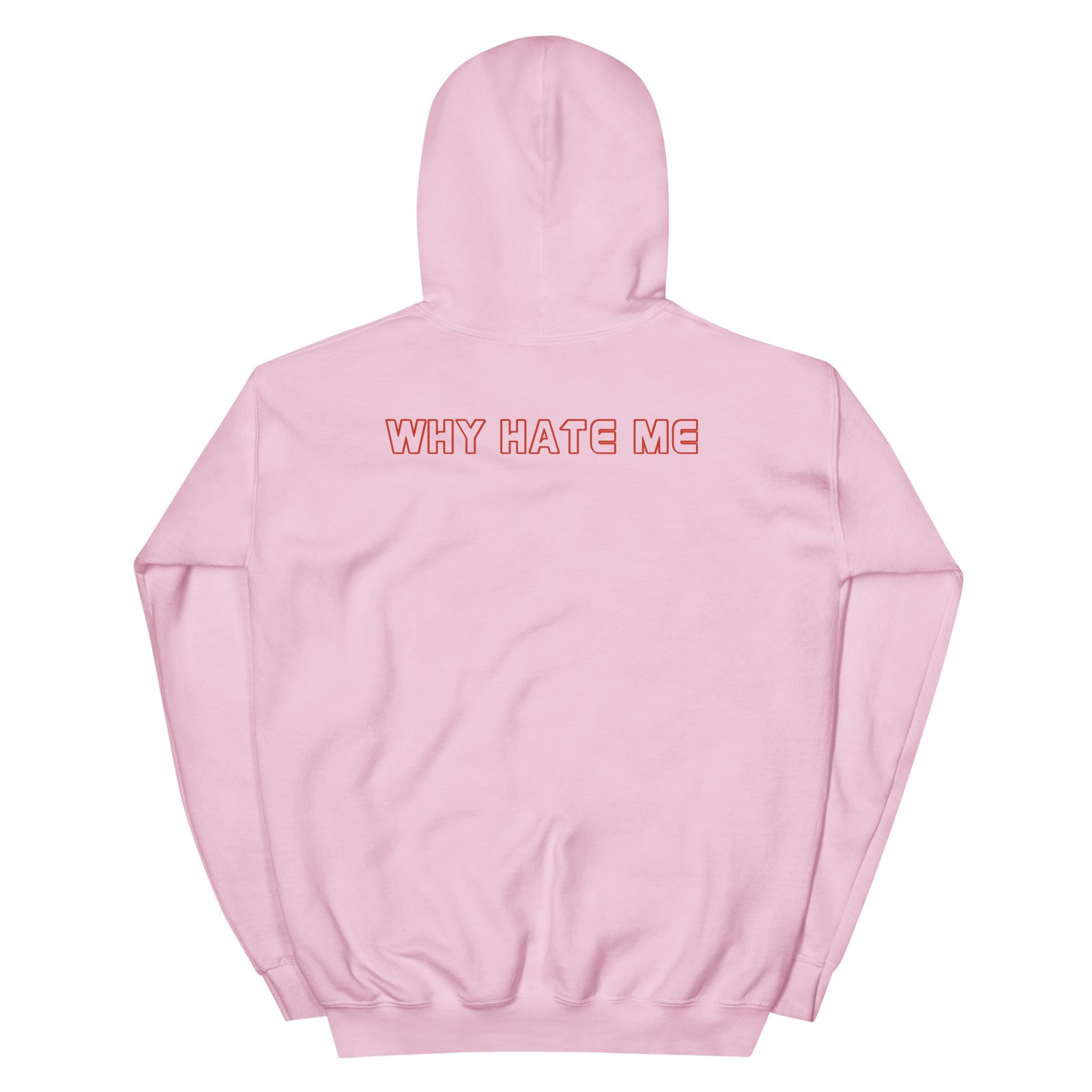 YH8ME HOODIE RED LOGO (FRONT EMBROIDERED) angle 31