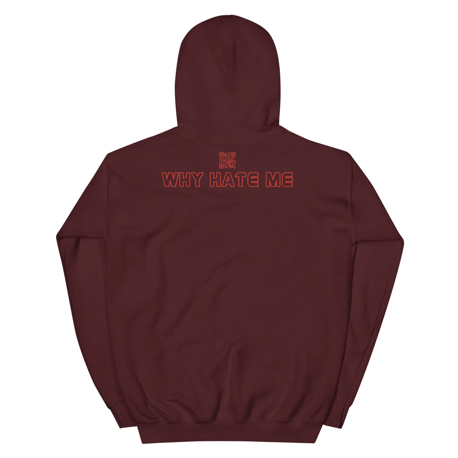 YH8ME BLACK PRIDE CUT OUT HOODIE (FRONT EMBRIODERED) angle 7
