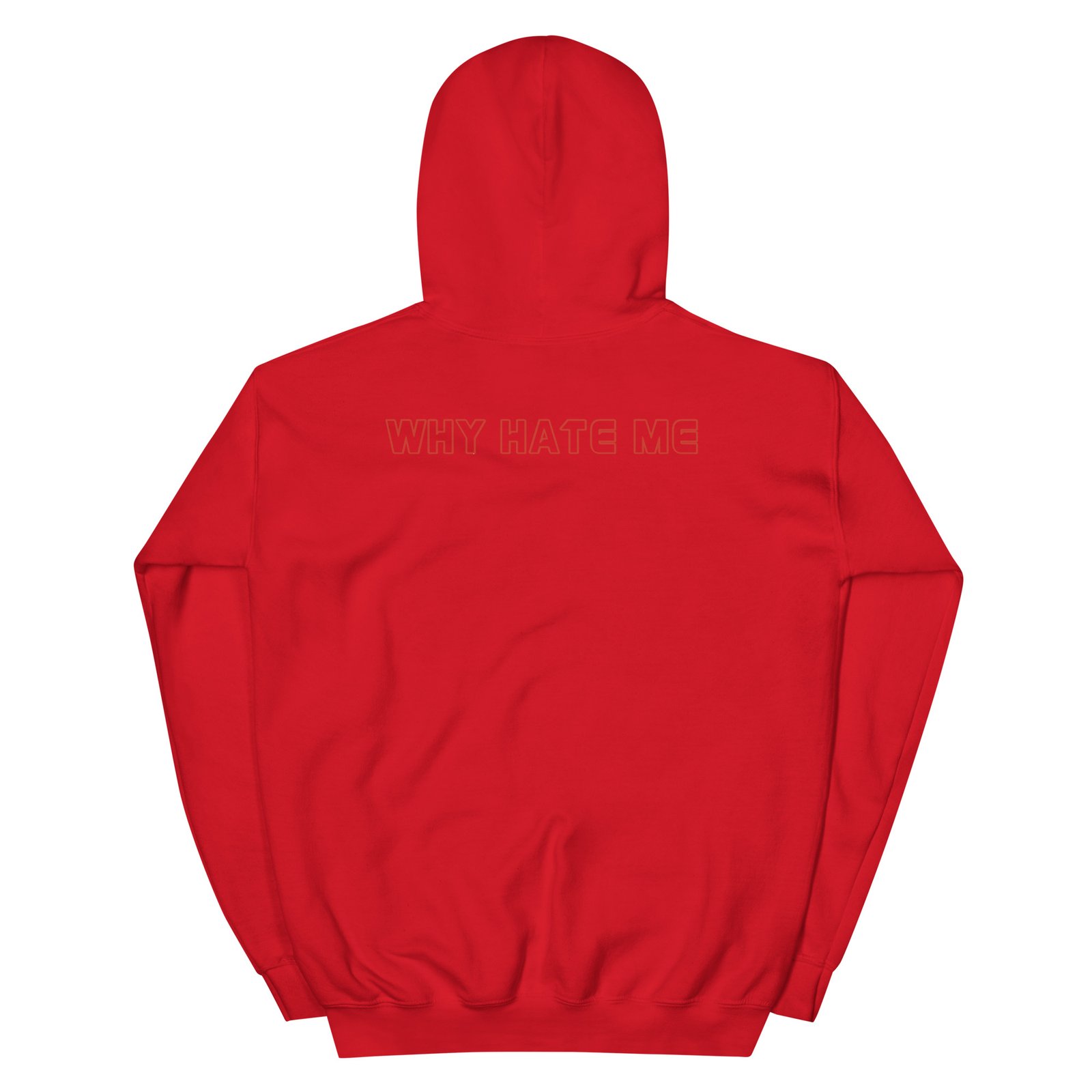 YH8ME HOODIE RED LOGO (FRONT EMBROIDERED) angle 11