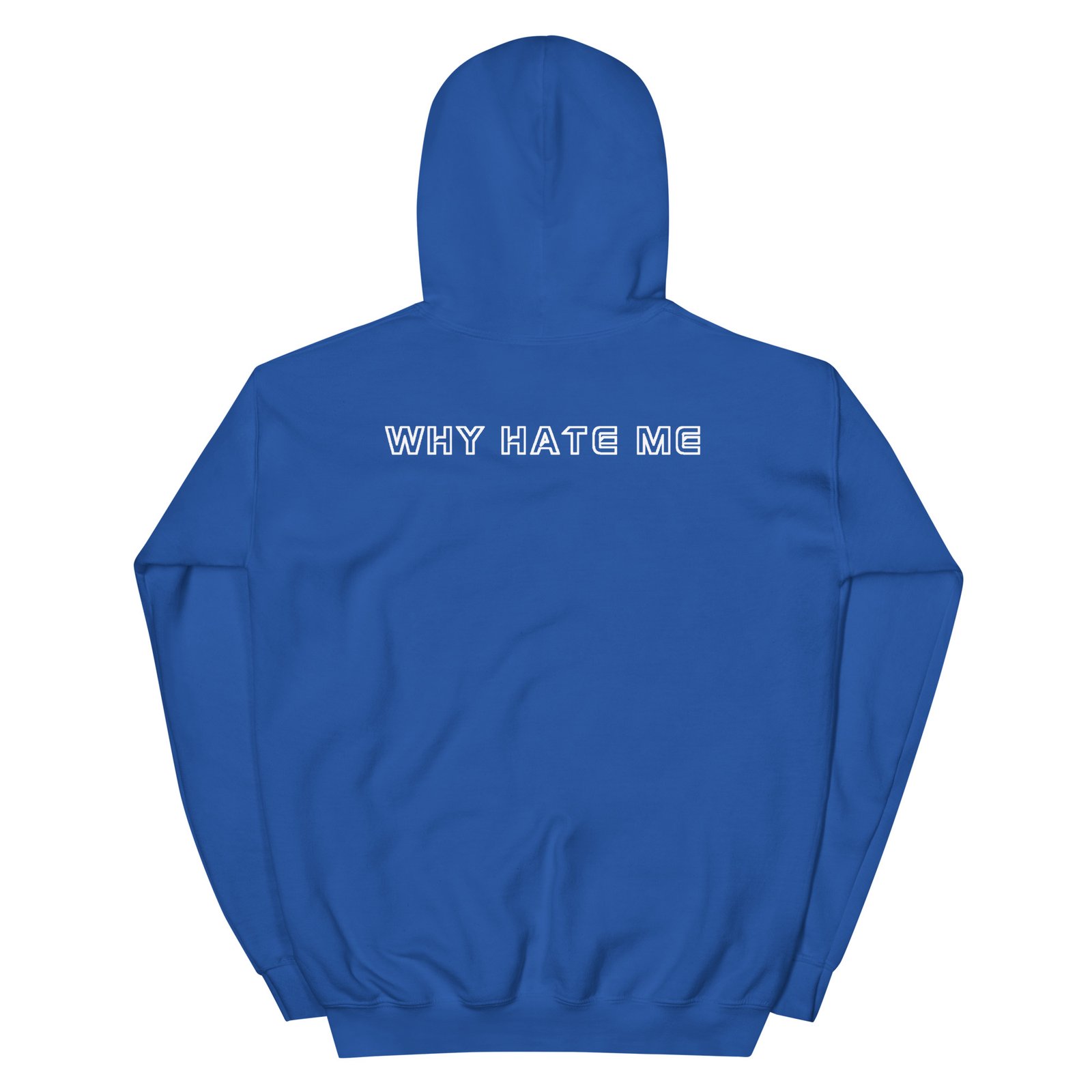 YH8ME HOODIE WHITE LOGO (FRONT EMBROIDERED) angle 15