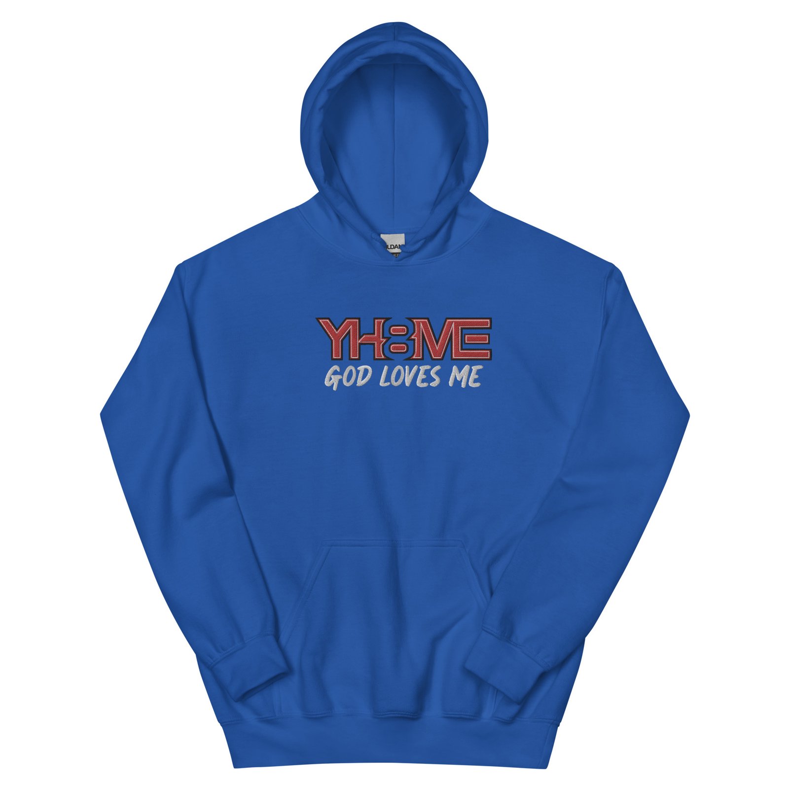 YH8ME GOD LOVES ME HOODIE (FRONT EMBROIDERED) angle 14