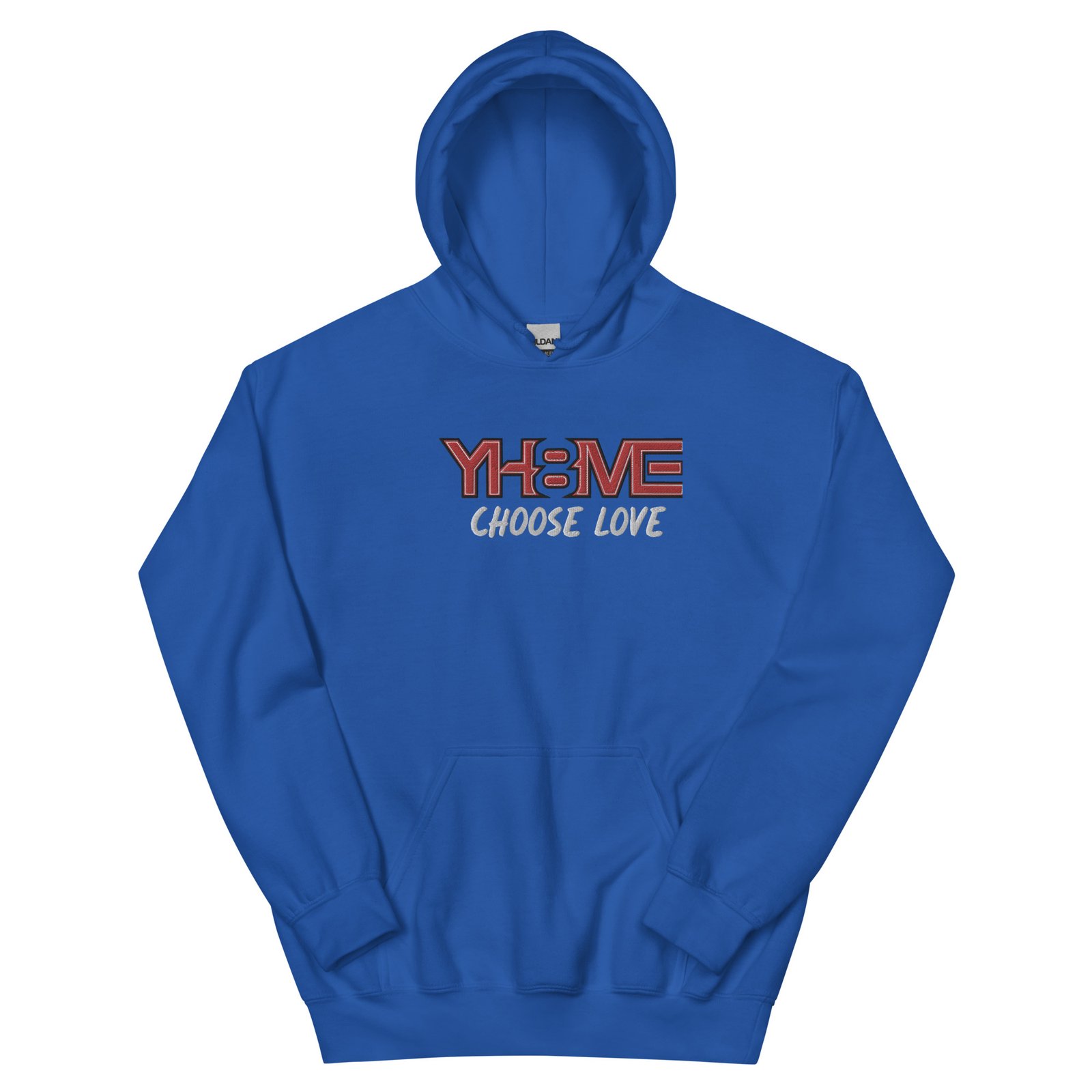 YH8ME CHOOSE LOVE HOODIE (FRONT EMBROIDERED) angle 5