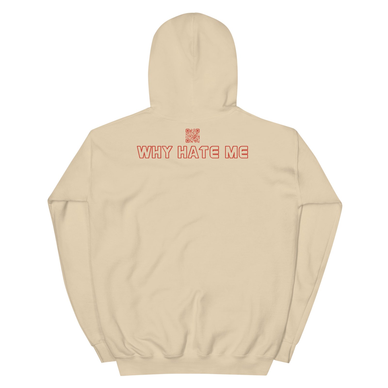 YH8ME BLACK PRIDE CUT OUT HOODIE (FRONT EMBRIODERED) angle 29
