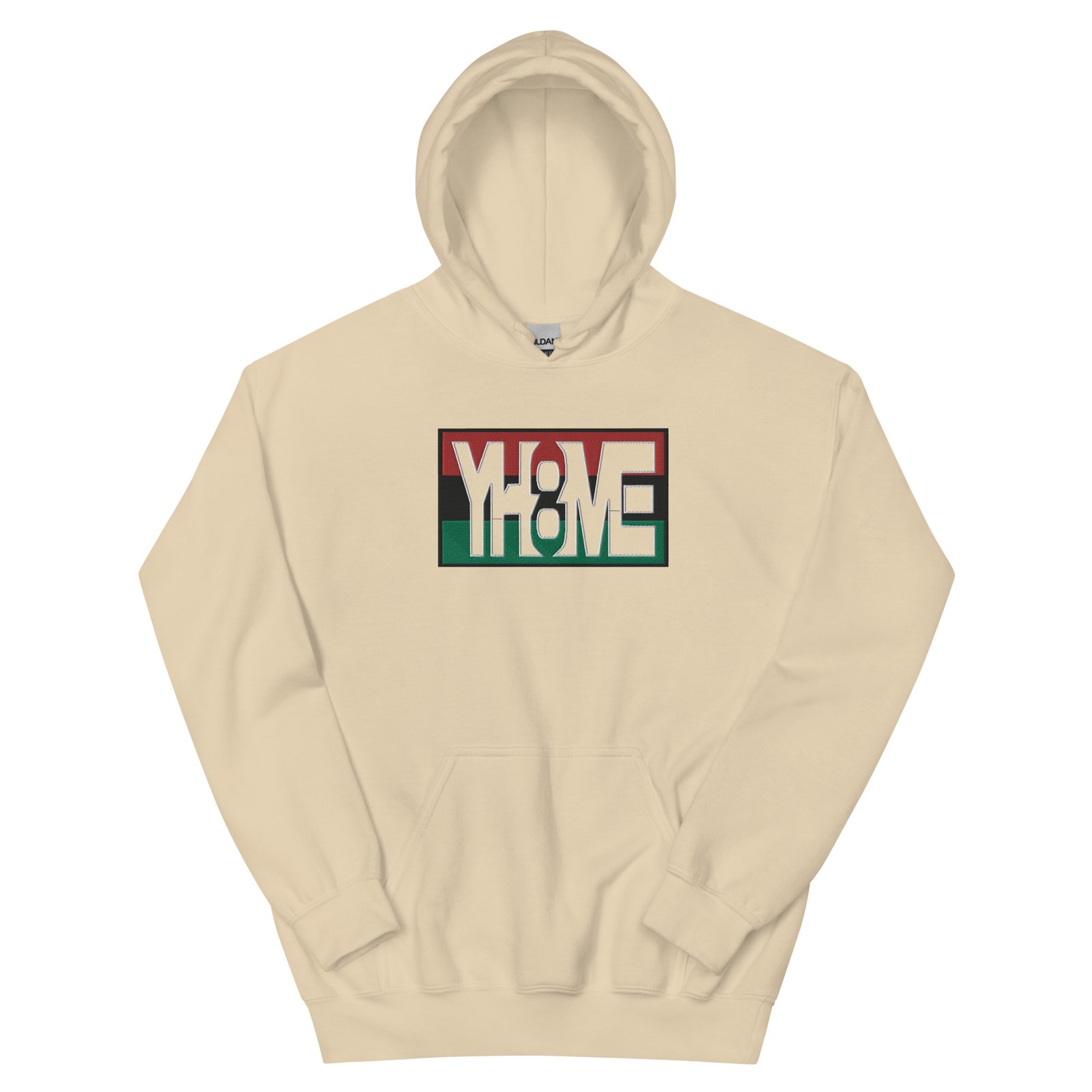 YH8ME BLACK PRIDE CUT OUT HOODIE (FRONT EMBRIODERED) angle 28