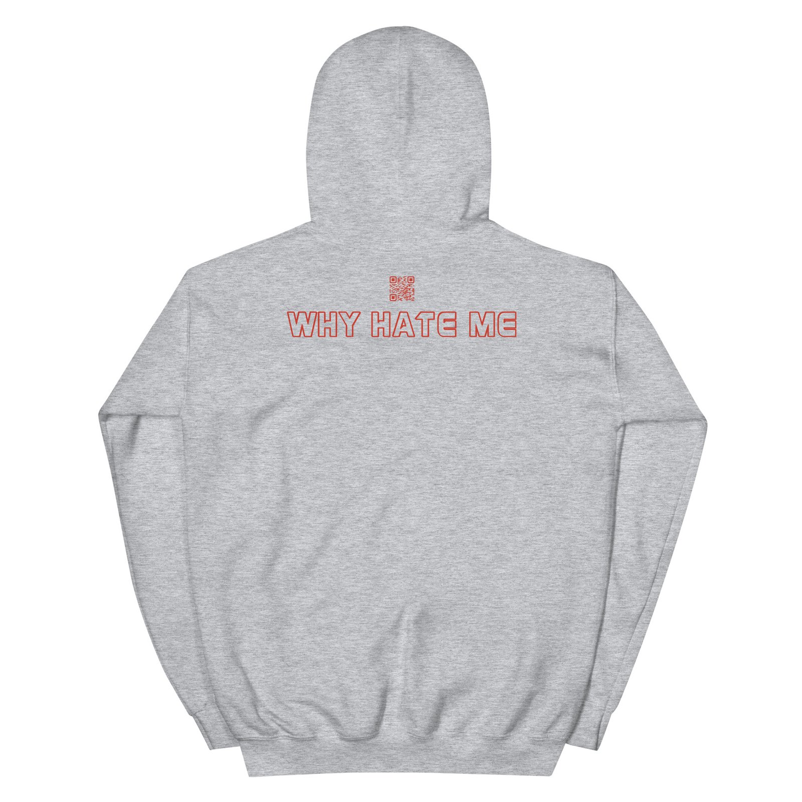 YH8ME GOD LOVES ME HOODIE (FRONT EMBROIDERED) angle 25