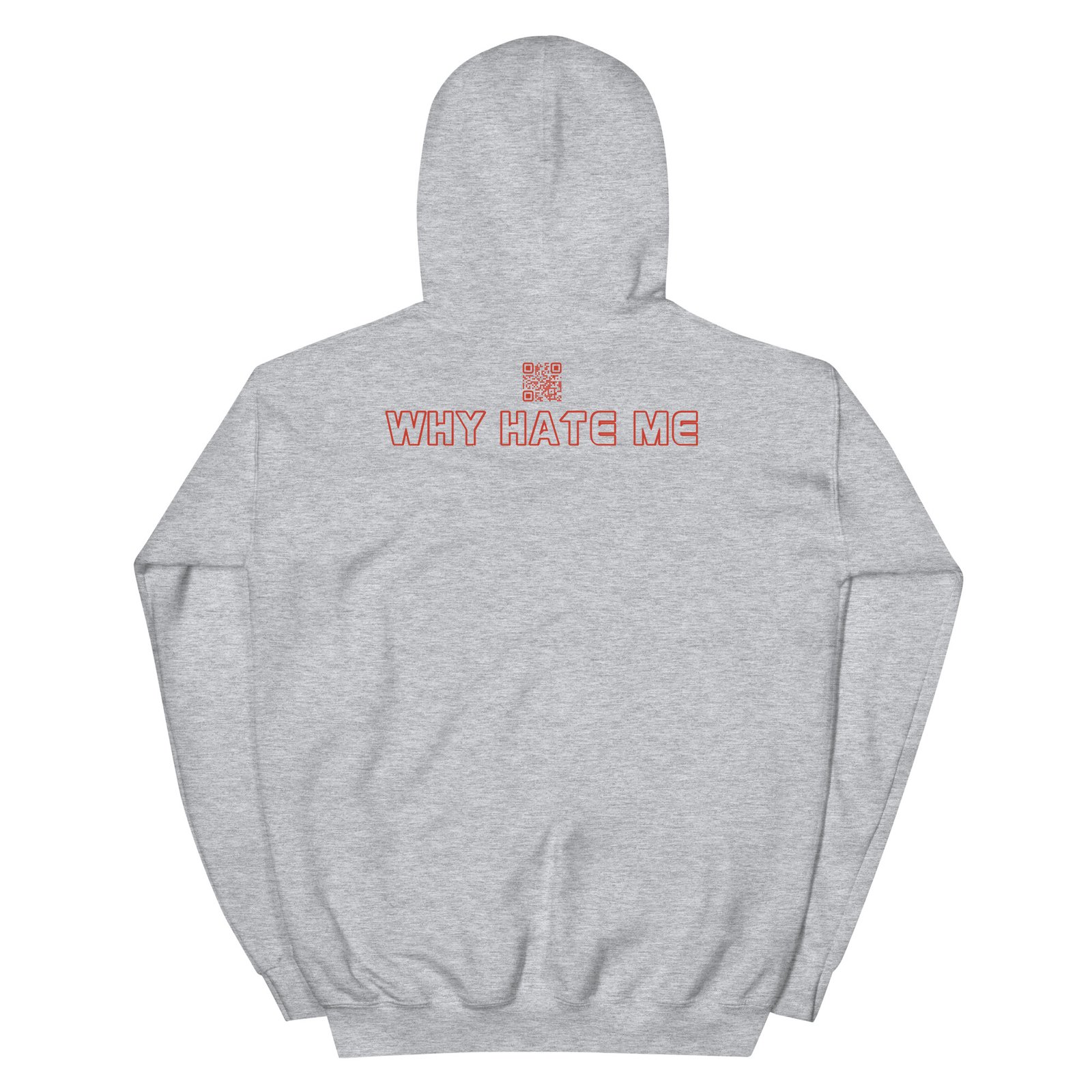 YH8ME BLACK PRIDE CUT OUT HOODIE (FRONT EMBRIODERED) angle 25