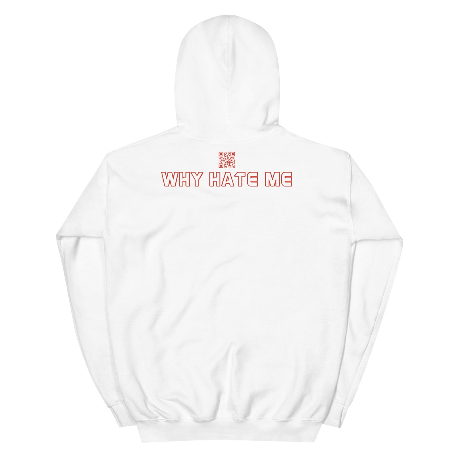 YH8ME BLACK PRIDE CUT OUT HOODIE (FRONT EMBRIODERED) angle 33