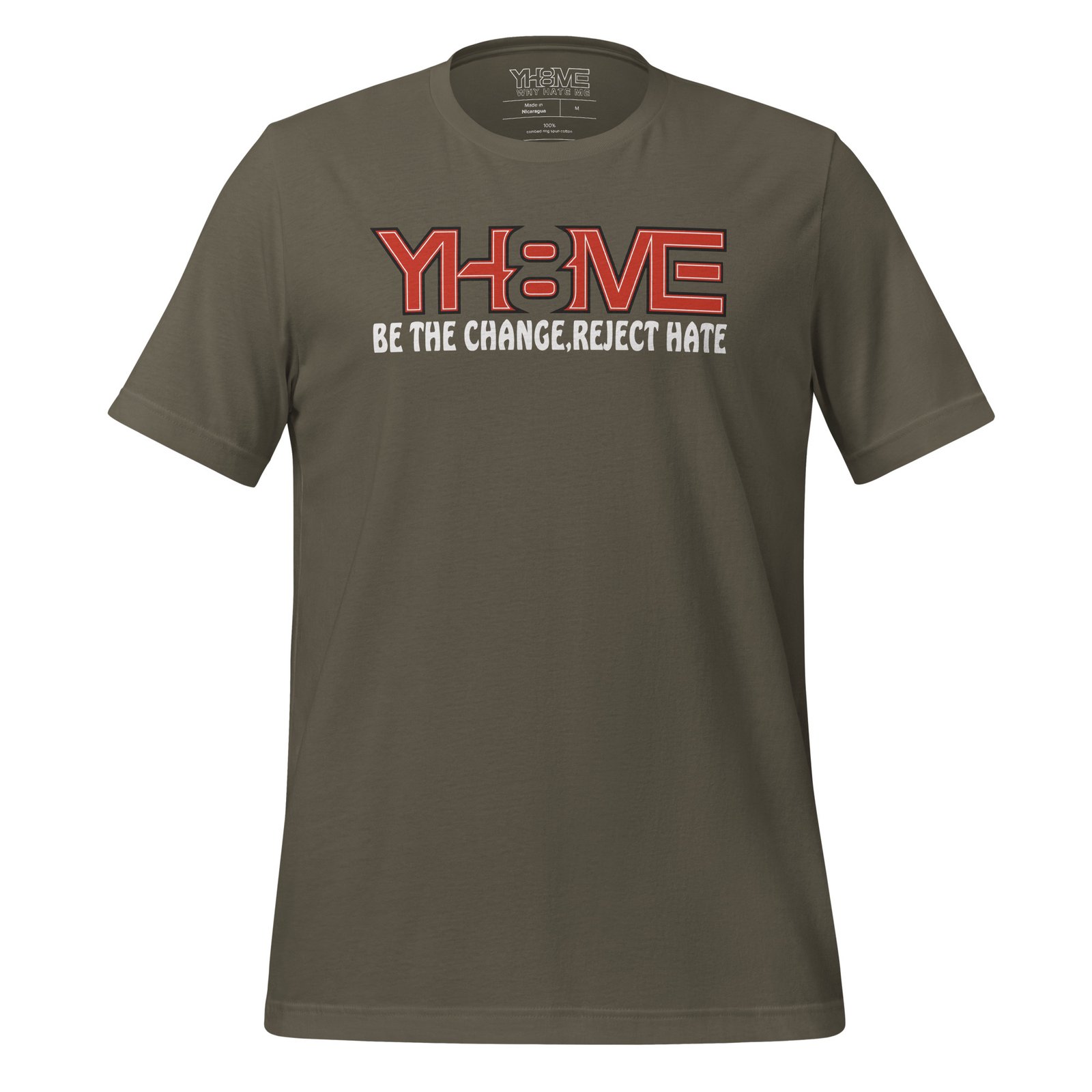YH8ME BE THE CHANGE T-SHIRT angle 21