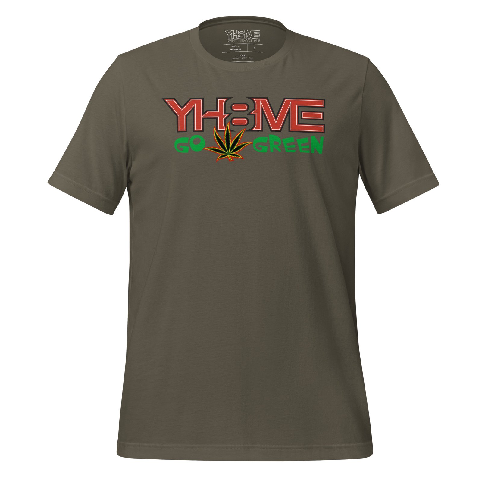 YH8MEGO GREEN T-SHIRT angle 22