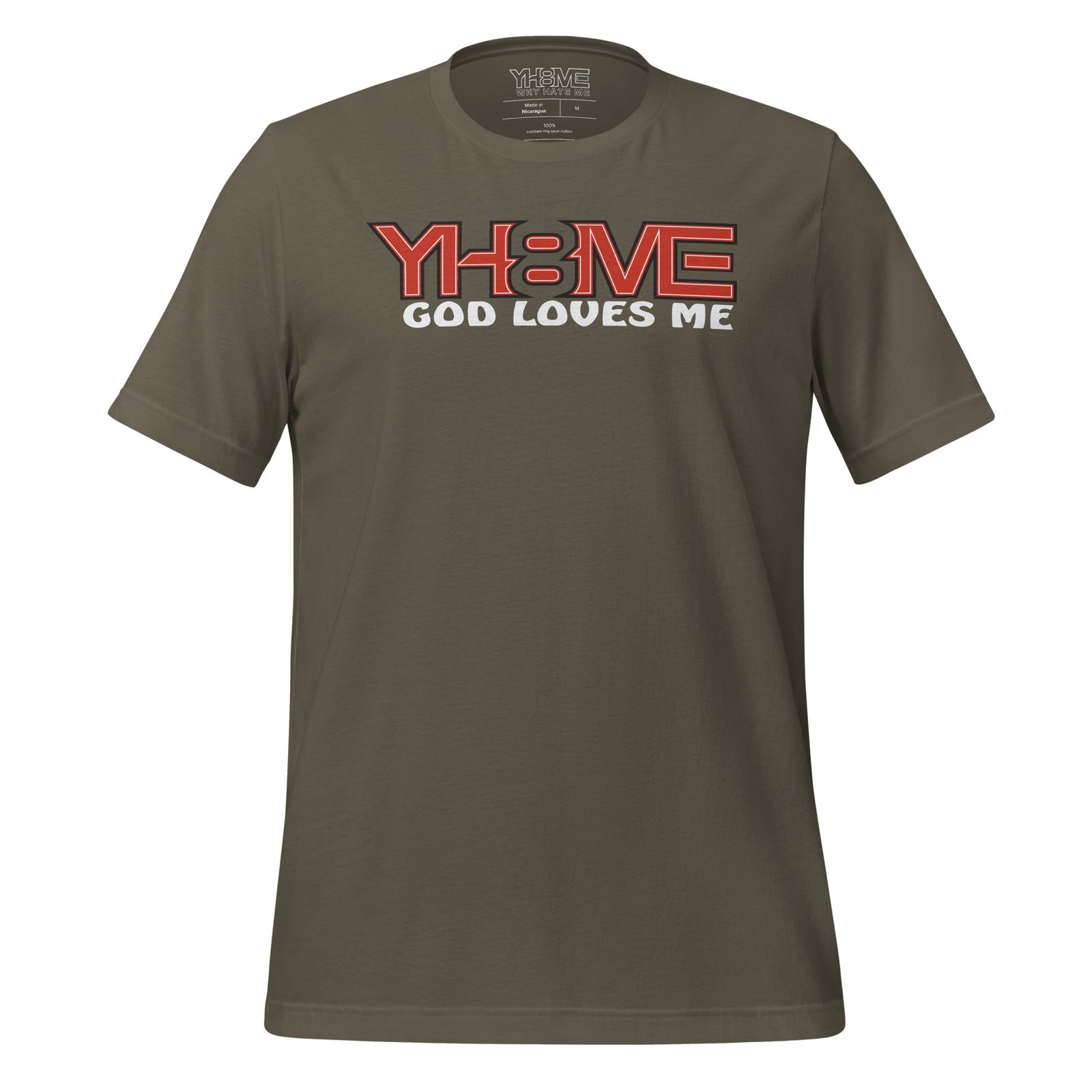 YH8ME GOD LOVES ME T-SHIRT angle 22