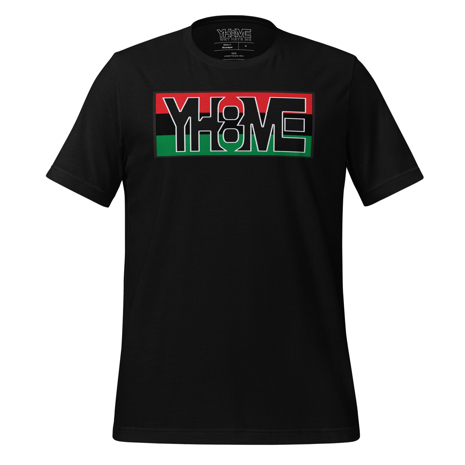 YH8ME BLACK PRIDE CUT-OUT T-SHIRT