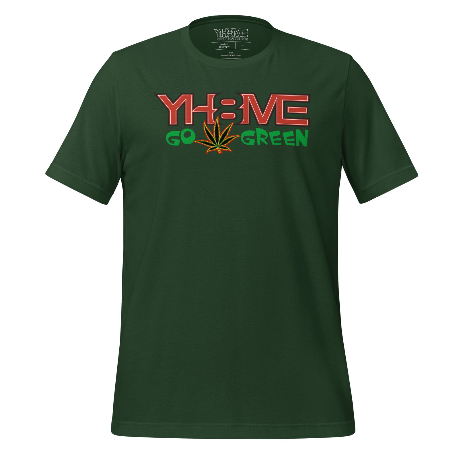 YH8MEGO GREEN T-SHIRT angle 14