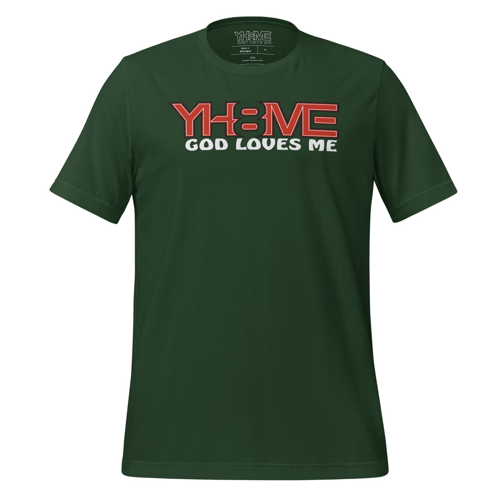 YH8ME GOD LOVES ME T-SHIRT angle 14