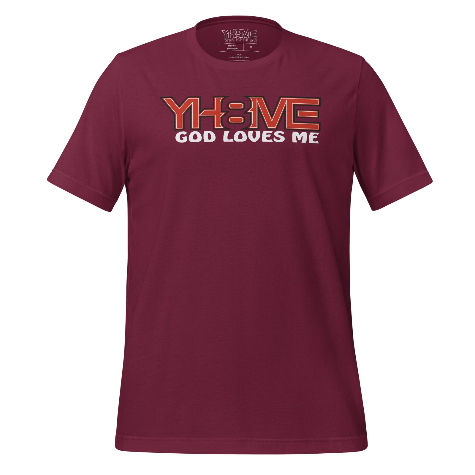 YH8ME GOD LOVES ME T-SHIRT angle 10